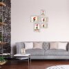 Rámeček na obraz Haes Deco SP001136 Paris White Brown 13x18 cm akrylové sklo se vzhledem dřeva