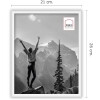 Plastový fotorámeček Haes Deco EF12W Easy Frame White 20x25 cm