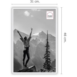 Plastový fotorámeček Haes Deco EF6W Easy Frame White 30x45 cm
