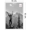 Plastový fotorámeček Haes Deco EF9W Easy Frame White 40x60 cm umělecké sklo sklo