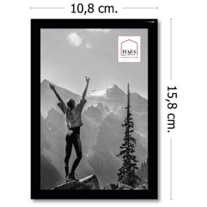 Plastový fotorámeček Haes Deco EF1B Easy Frame Black 10x15 cm