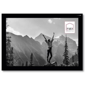 Plastový fotorámeček Haes Deco EF1B Easy Frame Black 10x15 cm