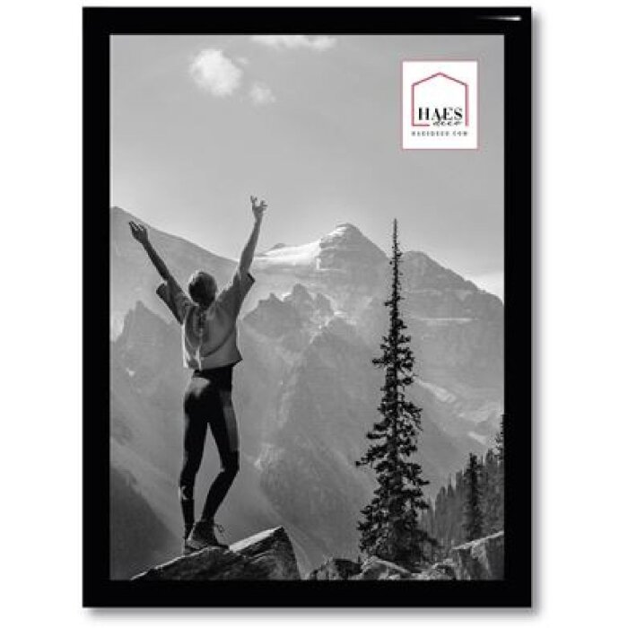 Haes Deco EF2B Easy Frame Plastový fotorámeček černý 13x18 cm