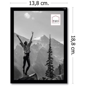 Haes Deco EF2B Easy Frame Plastový fotorámeček černý 13x18 cm