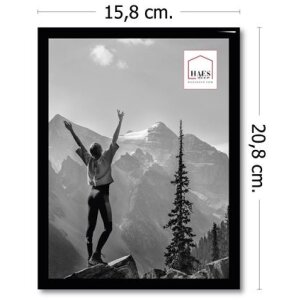 Plastový fotorámeček Haes Deco EF3B Easy Frame Black 15x20 cm