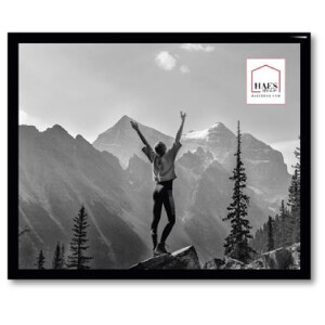 Plastový fotorámeček Haes Deco EF12B Easy Frame Black 20x25 cm