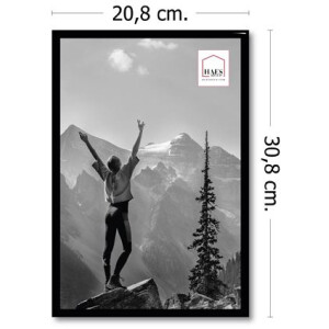 Plastový fotorámeček Haes Deco EF4B Easy Frame Black 20x30 cm