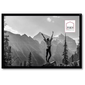 Plastový fotorámeček Haes Deco EF4B Easy Frame Black 20x30 cm