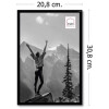 Plastový fotorámeček Haes Deco EF4B Easy Frame Black 20x30 cm
