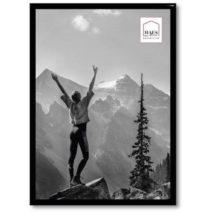 Haes Deco EF11B Easy Frame Plastový fotorámeček černý A4 21x29,7 cm