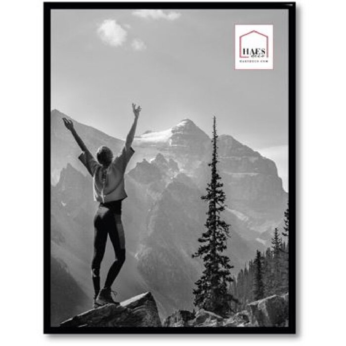 Plastový fotorámeček Haes Deco EF5B Easy Frame Black 30x40 cm