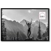 Haes Deco plastový fotorámeček Easy Frame Black 30x45 cm zaoblený profil