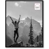Plastový fotorámeček Haes Deco EF7B Easy Frame Black 40x50 cm pro montáž na zeď