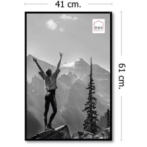 Plastový fotorámeček Haes Deco EF9B černý 40x60 cm
