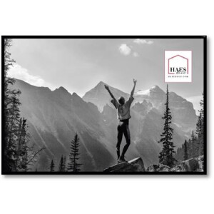 Plastový fotorámeček Haes Deco EF9B černý 40x60 cm