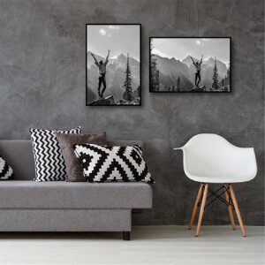 Plastový fotorámeček Haes Deco EF9B černý 40x60 cm