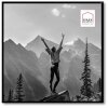 Haes Deco EF18B Easy Frame Plastový fotorámeček černý 50x50 cm