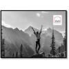 Plastový fotorámeček Haes Deco EF8B Easy Frame Black 50x70 cm