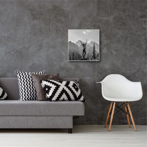 Haes Deco EF18S Easy Frame Plastový rám stříbrný 50x50 cm