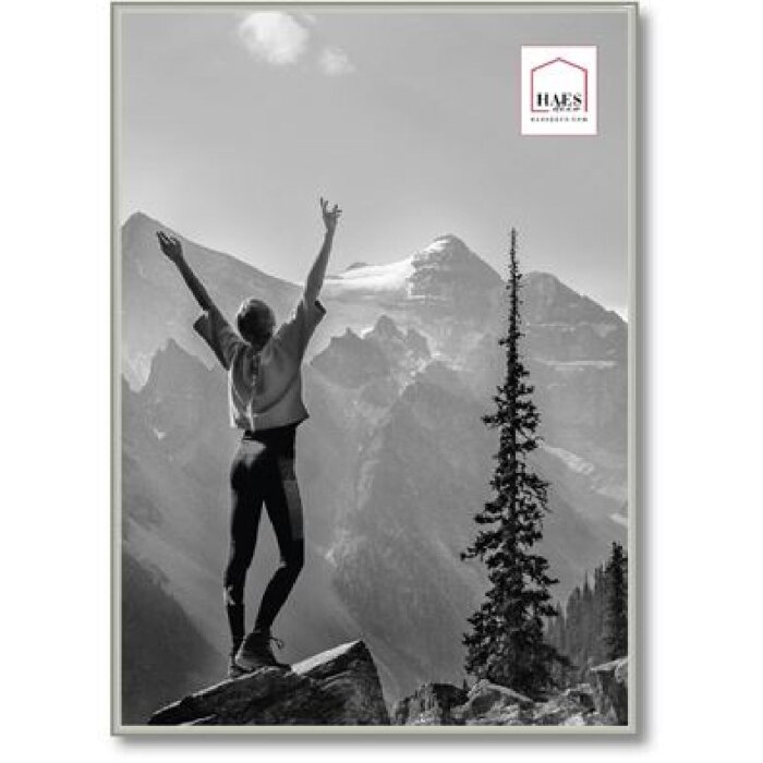 Plastový fotorámeček Haes Deco EF8S Easy Frame Silver 50x70 cm