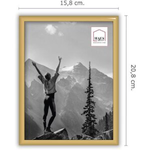 Haes Deco Easy Frame Zlatý plastový fotorámeček 15x20 cm
