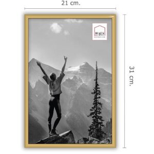 Haes Deco EF4G Easy Frame Plastový fotorámeček zlatý 20x30 cm