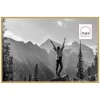 Plastový fotorámeček Haes Deco EF9G Easy Frame Gold 40x60 cm zadní panel MDF
