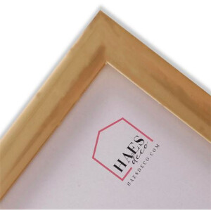 Haes Deco Easy Frame plastový fotorámeček zlatý 50x50 cm