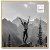 Haes Deco Easy Frame plastový fotorámeček zlatý 50x50 cm