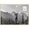 Plastový fotorámeček Haes Deco EF8G Easy Frame Gold 50x70 cm k montáži na zeď