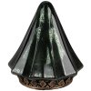 Clayre & Eef 6GL4570GR LED vánoční stromeček skleněný zelený Ø 14x16 cm na baterie