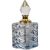 Clayre & Eef 6GL5020 Skleněná lahvička na parfém průhledná 3x3x8 cm