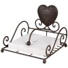 Clayre & Eef 73086 Papírové ubrousky Love White 33x33 cm 20 kusů
