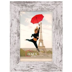 Rám obrazu Haes Deco Paris White Brown wood look...