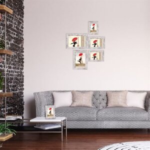 Rám obrazu Haes Deco Paris White Brown wood look...
