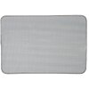 Clayre & Eef BM0009G Koupelnová předložka Grey Star 58x38x2 cm