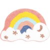 Clayre & Eef BM0016 Koupelnová předložka Rainbow Cloud 60x40 cm
