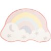 Clayre & Eef BM0016 Koupelnová předložka Rainbow Cloud 60x40 cm