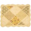 Clayre & Eef Q200.061 Přehoz na postel 230x250 cm 2x Povlak na polštář 50x70 cm Patchwork