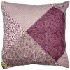 Clayre & Eef Q201.020 Povlak na polštářek patchwork růžový fialový 40x40 cm