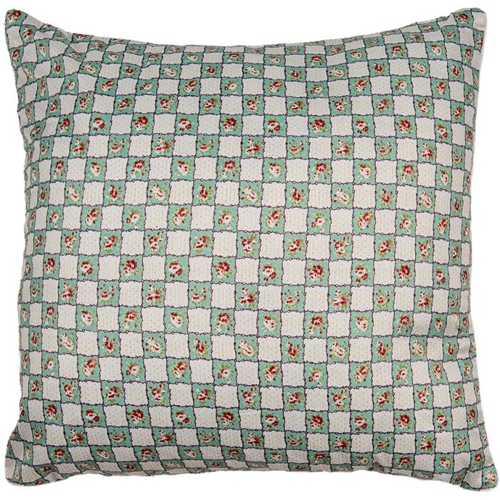 Clayre & Eef Q203.020 Povlak na polštář s květinovým vzorem 40x40 cm