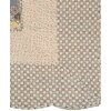 Clayre & Eef Q203.060 Přehoz na postel 180x250 cm s povlakem na polštář 50x70 cm Vintage