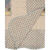 Clayre & Eef Q203.060 Přehoz na postel 180x250 cm s povlakem na polštář 50x70 cm Vintage