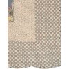 Clayre & Eef Q203.061 Přehoz na postel 230x250 cm 2 povlaky na polštář 50x70 cm