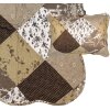 Clayre & Eef Q205.061 Patchworkový přehoz na postel 230x250 cm 2 povlaky na polštář 50x70 cm