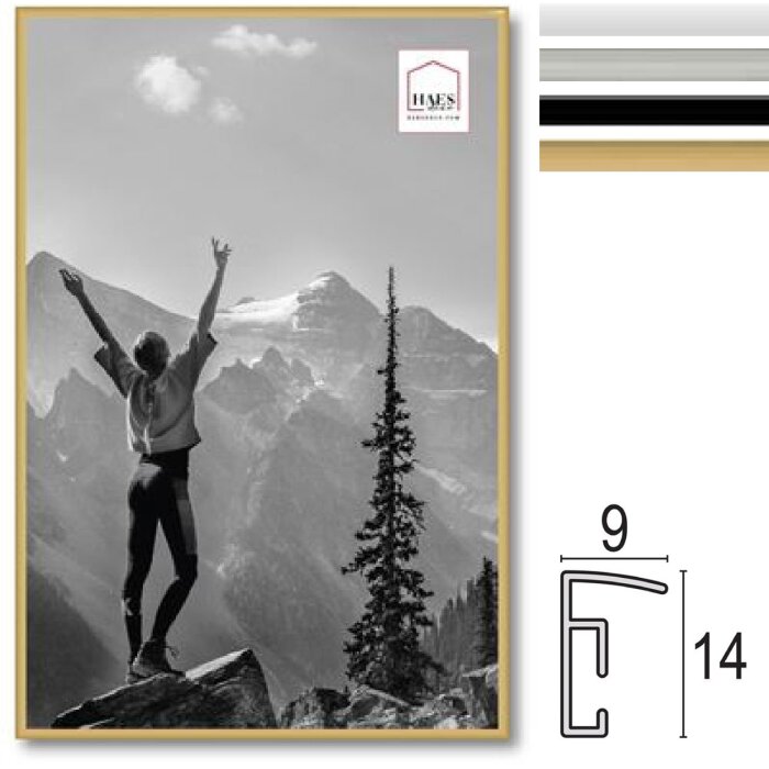 Haes Deco Easy Frame plastový fotorámeček 10x15 cm až 60x80 cm akrylové sklo