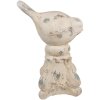 Clayre & Eef 6MG0058 Dekorativní pták Shabby Chic 33x21x47 cm