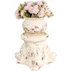 Clayre & Eef 6MG0059 Starožitný krémový podstavec 22x22x21 cm