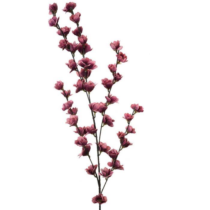 Clayre & Eef 5PL0115P Dekorativní větev s květy 102 cm růžová