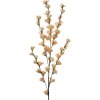 Clayre & Eef 5PL0115W Dekorativní větev s květy béžová 102 cm
